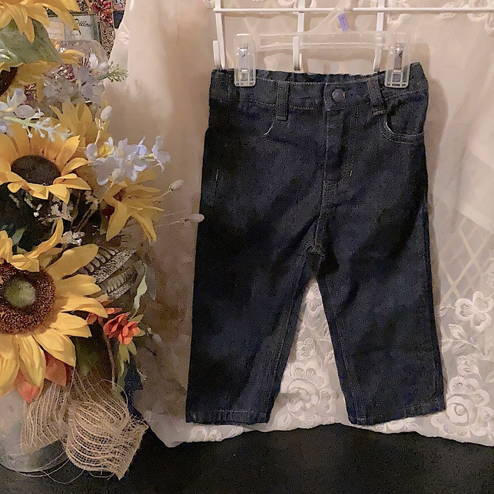 Name brand 12M blue jeans in almost new condition